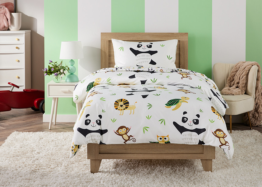 Cartoon children's three-piece set