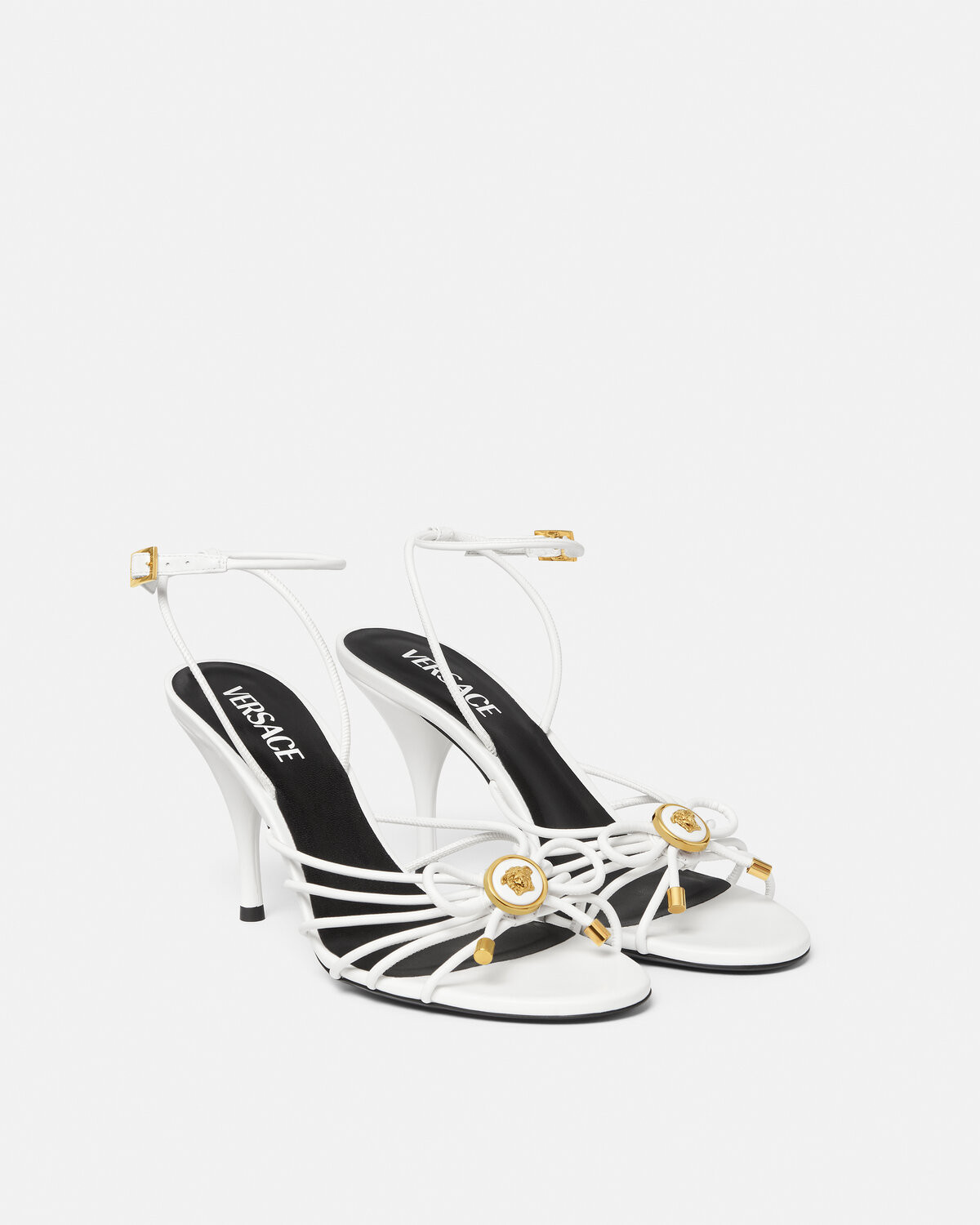 OPERA BOW NAPA leather sandals 85mm