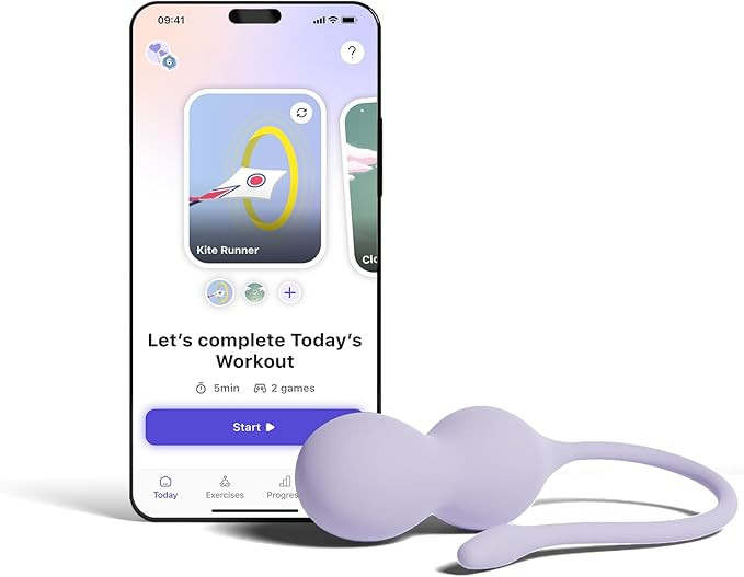 Perifit Care+| Pelvic floor muscle exerciser (including App)| Kaigl exerciser | Strengthen pelvic floor muscles, improve bladder control and enhance pelvic floor support.