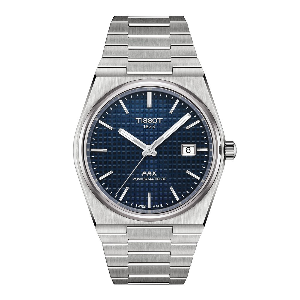 mall inline badgeTissot PRX Powermatic 80 ทิสโซต์ พีอาร์เอ็กซ์ พาวเวอร์เมติค80 T1374071104100 สีน้ำเงิน นาฬิกาผู้ชาย